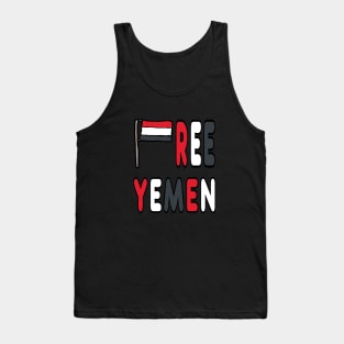 Free Yemen Tank Top